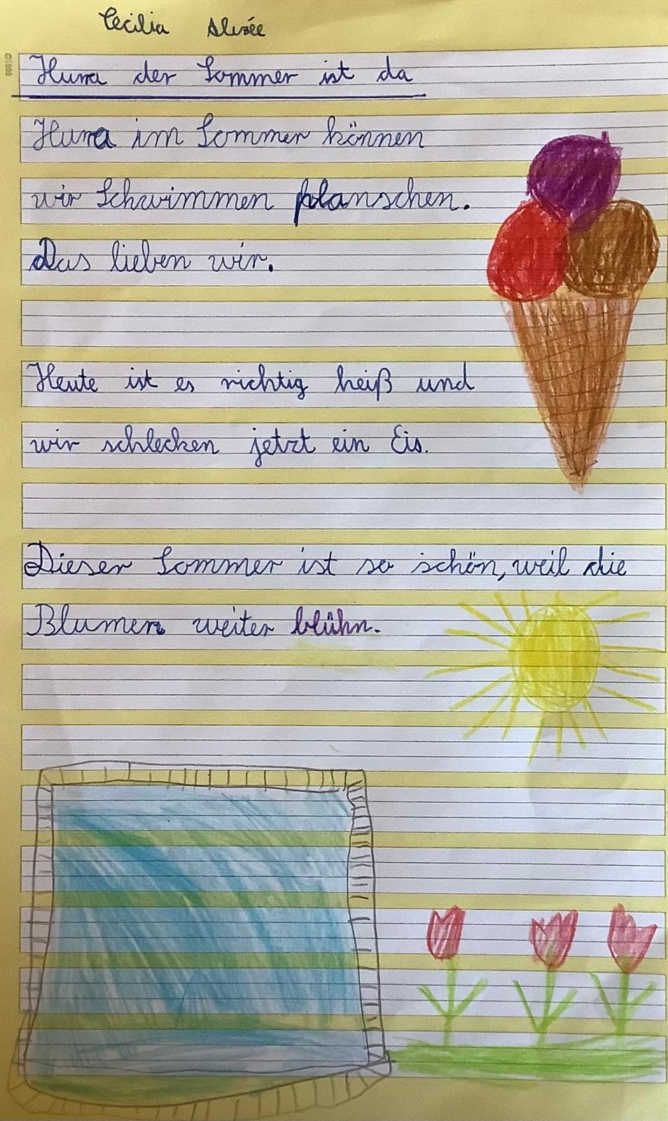 Sommergedicht